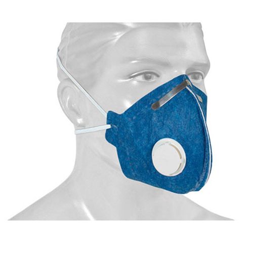 Máscara respiratória Proteplus® descartável PFF1 com válvula